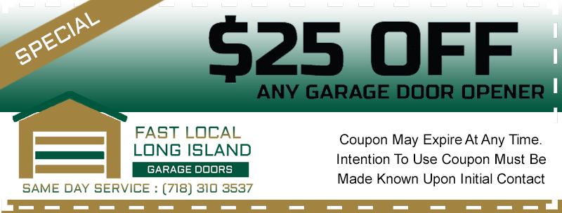 $25 garage door repair long island coupon